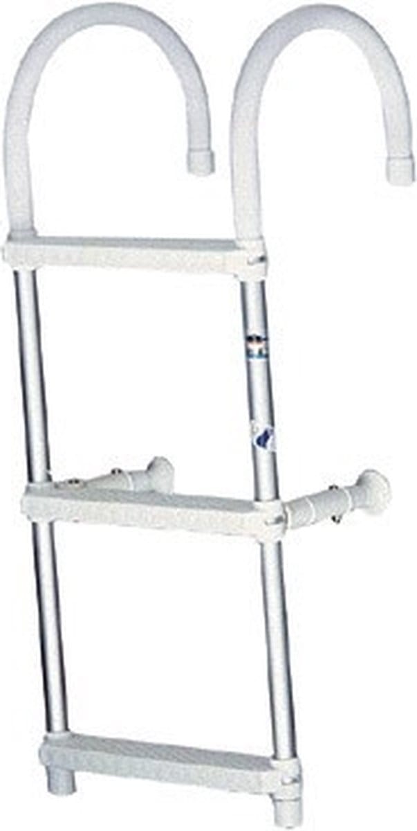 Talamex geanodiseerde aluminium Zwemtrap met 4 treden