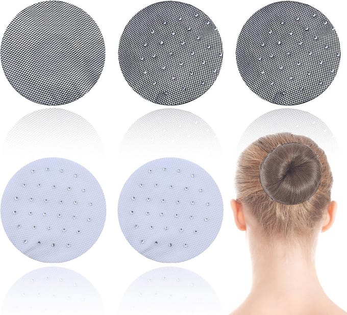 Elastische Haarnetjes voor Kinderen - 5 Stuks - Kapselhulp voor Dansers en Verpleegsters