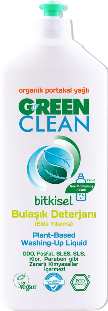 U Green Clean Afwasmiddel Biologische Sinaasappelolie 730ML