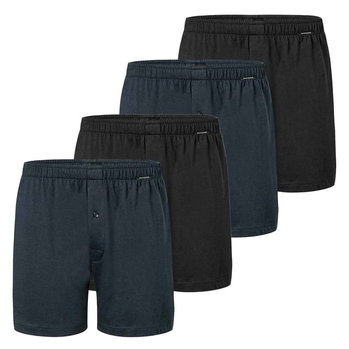 SCHIESSER Boxershorts Verpakking van 4