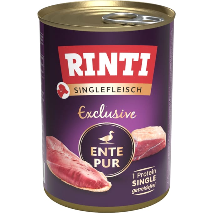 Rinti - Eenpersoonsvlees 12x400g - Pure eend