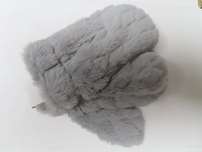 Noukie's - Kinder  - Wanten - groloudoux moufles - Grijst - T2 -  18/24 maand