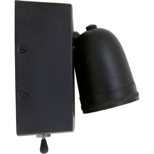 KS Verlichting Wandlamp Otis Antiek zwart