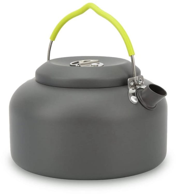 Dailygoody - Campingwaterkoker - Koffiepot - Draagbaar - Grijs