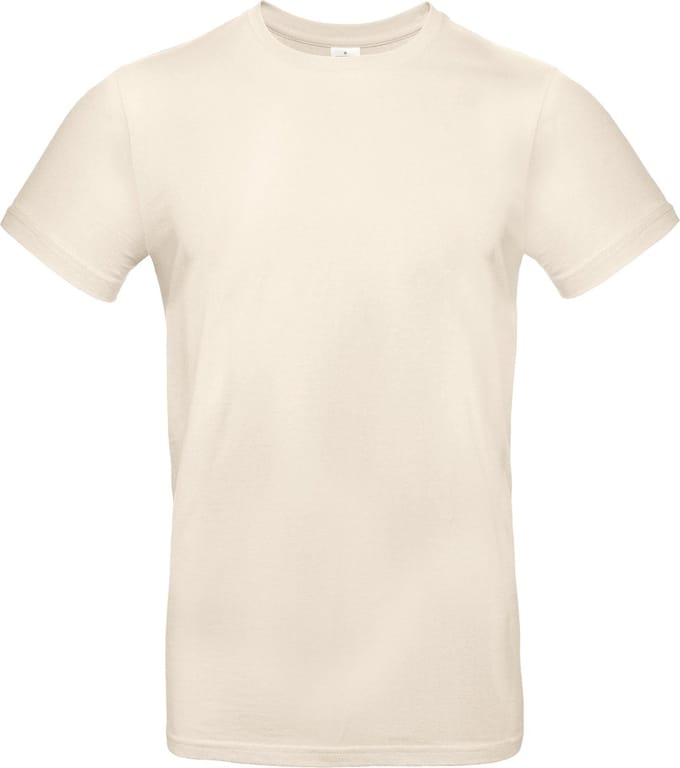 B&C #E190 Men's T-shirt CGTU03T - Natural - 3XL