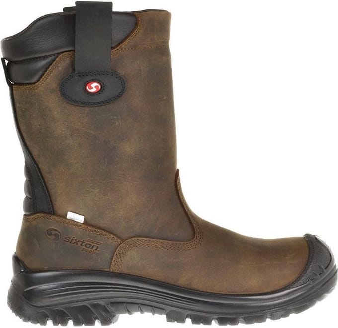 Sixton Ranch S3 Werklaars Wol 81411-07 - Mannen - Bruin - 40