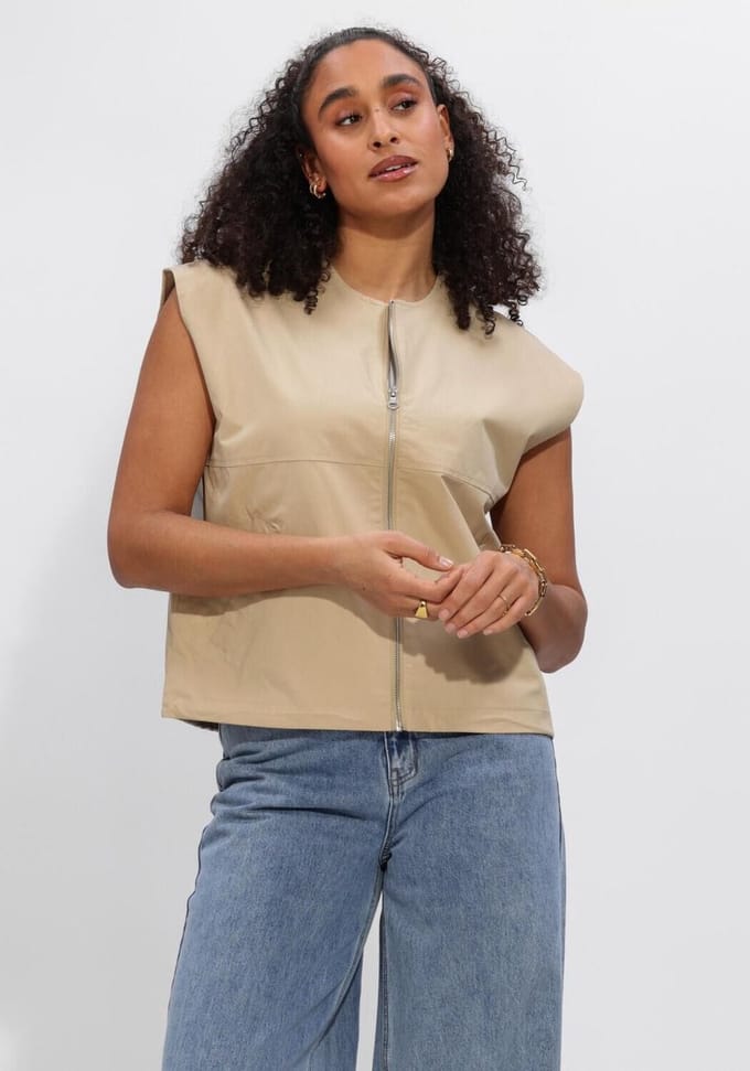 Moves Evet Vest 4627 Blazers Dames - Beige - Maat 40