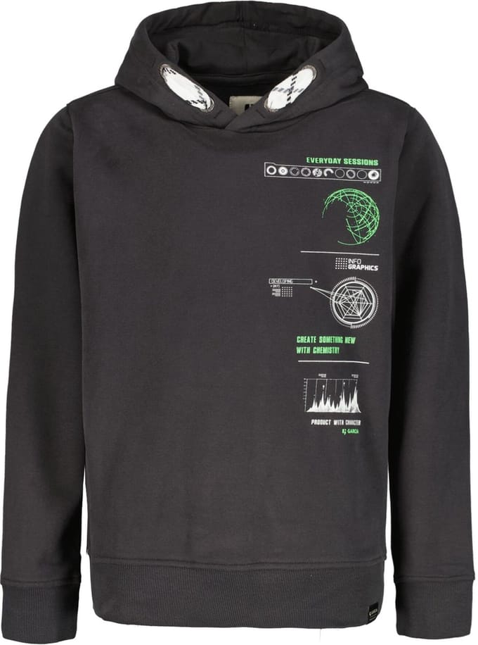 GARCIA Jongens Sweater Gray - Maat 128/134