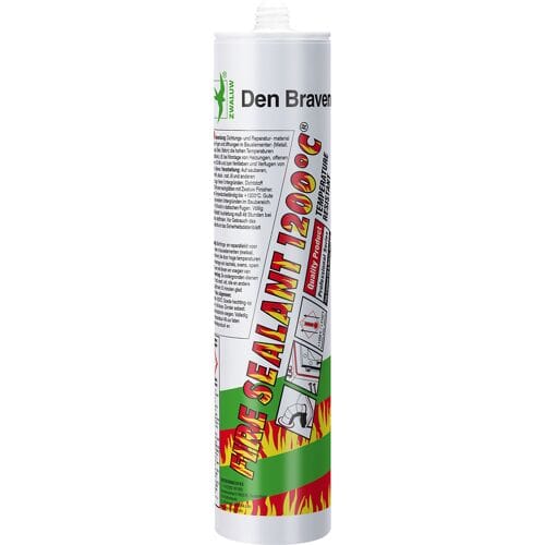 Zwaluw Fire Sealant 1200degC kachelkit Zwart 310ml