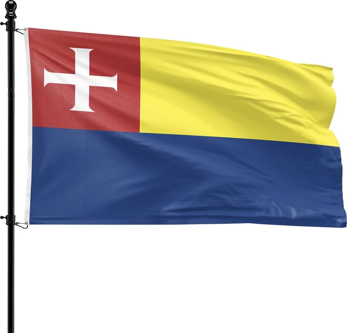 VlagDirect - Heiloo vlag - Gemeente Heiloo vlag - 90 x 150 cm.