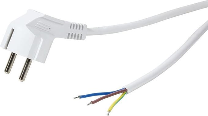 LogiLink 1.5m, CEE 7/7 electriciteitssnoer White CEE7/7