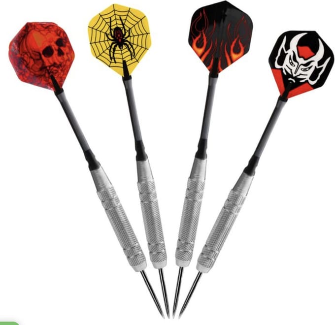 Stalen dart Karella (x24)