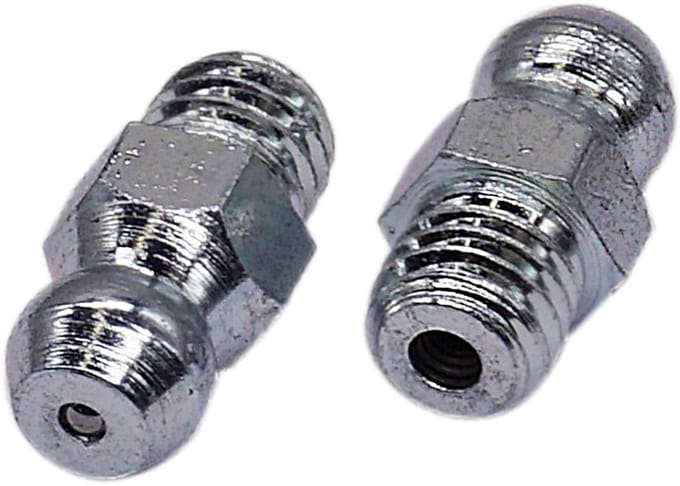 40x Rechte Smeernippel M6 (DIN 71412 A) - Verzinkt Montagefitting