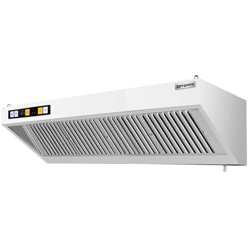 GGM Gastro Wandhaube mit Motor - 1800mm - Regler, Filter & Lampe
