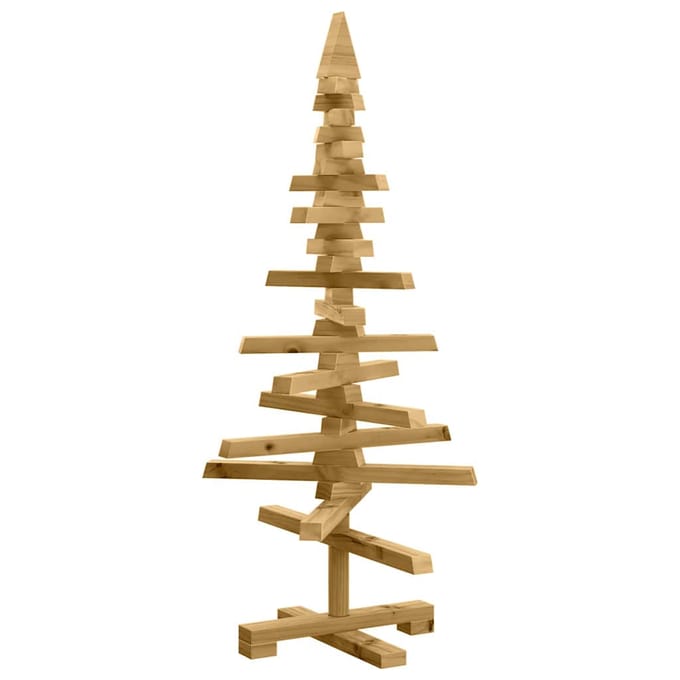 vidaXL - Houten - kerstboom - KOTKA - 90 - cm - Massief - grenenhout