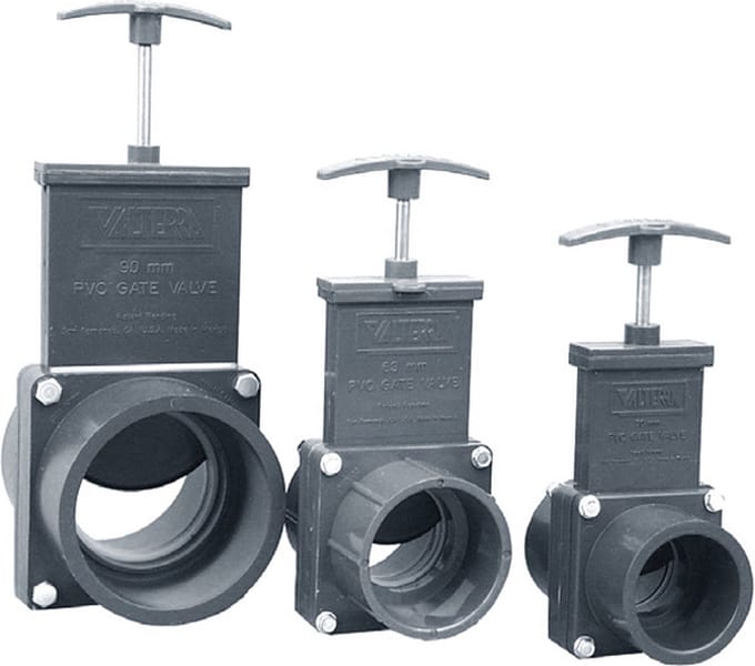 Valterra schuifafsluiter - schuifkraan 63mm