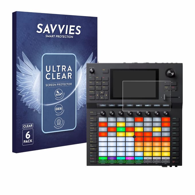 Savvies - Screenprotector voor Akai Force - Folie Beschermfolie transparant 6 Stuks