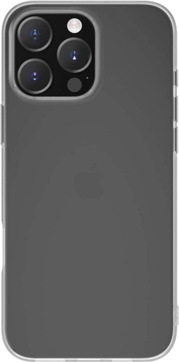 Bigben Connected, Hoesje geschikt voor Apple iPhone 16 Pro Max - Set met Flexible Glass & SmartFrame, Transparant