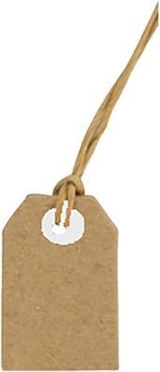 Joy! Crafts Kraft tags 20x30mm 25st 8089/0261