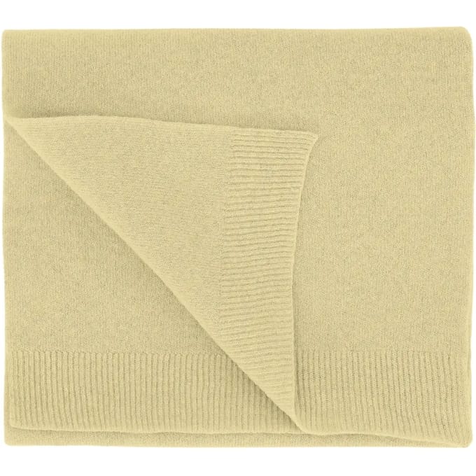 sjaal Colorful Standard Soft Yellow
