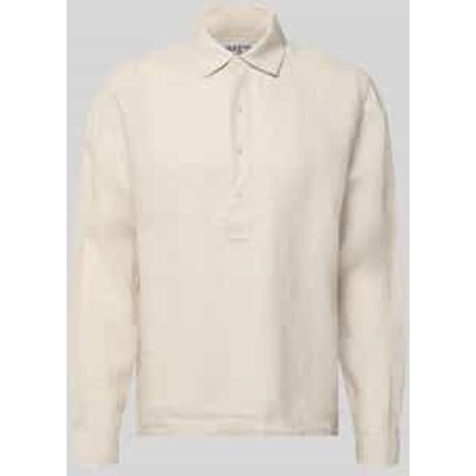 regular fit vrijetijdsoverhemd van linnen met kentkraag
