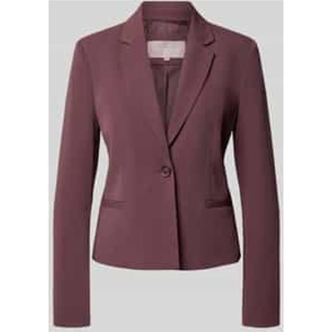 Blazer met aangezette strookzakken