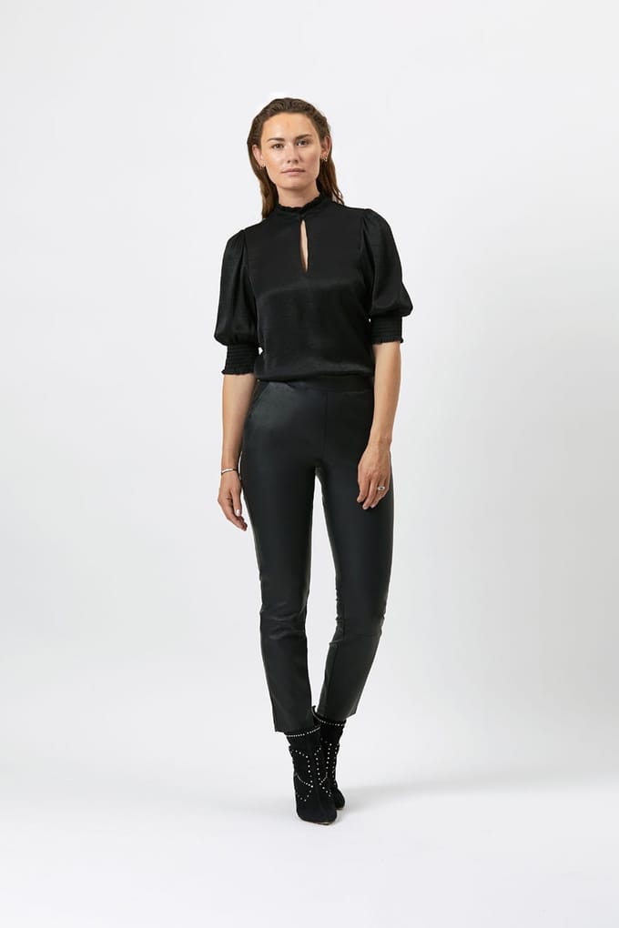 Dante6 Feline Top Raven Größe: 36 | Blusen Outlet | Damen