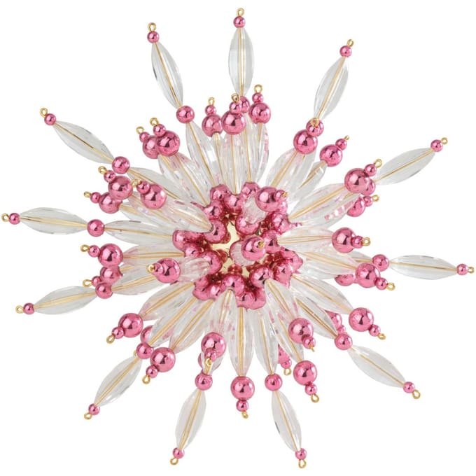 Parelsterren complete set "Crystal Pink"