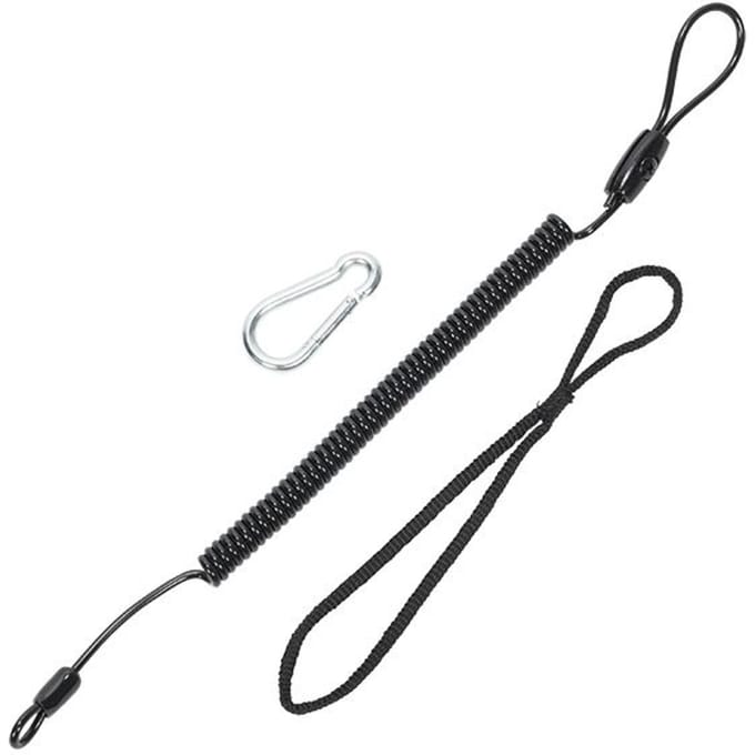 Gereedschapslijn spiraal 50cm tot 150cm