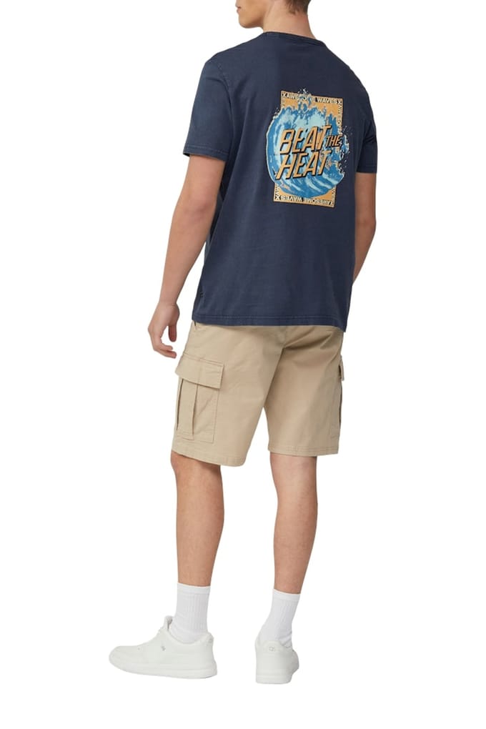 s.Oliver Qs T-shirts Marine Größe: XL | Basic T-Shirts Outlet | Herren