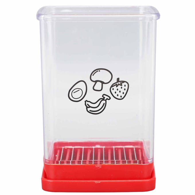 Speed Cup Dicer Appelsnijder Multifunctionele Roestvrijstalen Bladen Moeiteloos Makkelijk Schoon te Maken black