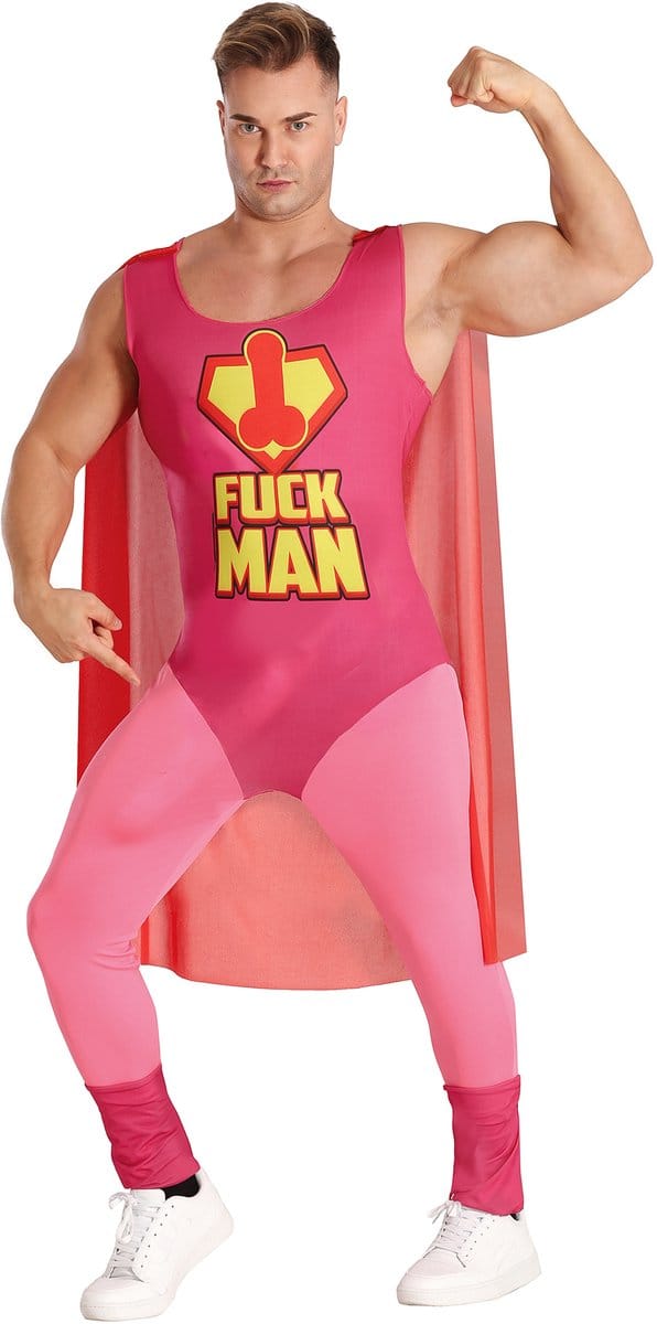 Fuckman Superheld Pak Roze - Maat M