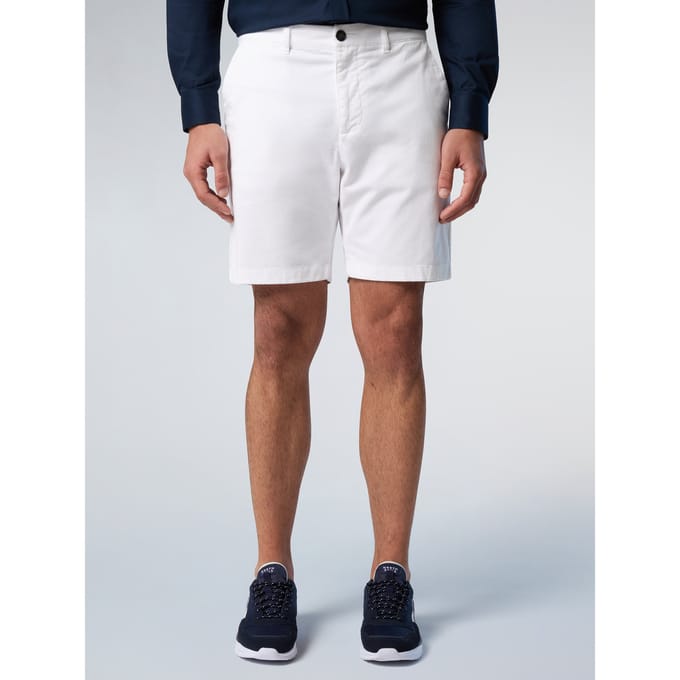 North Sails Chino korte broek Logo patch