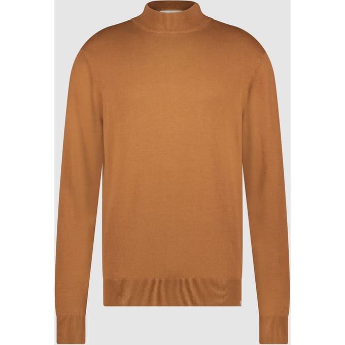 Circle of Trust Fabian Mockneck Brownstone Größe: S | Turtlenecks Outlet | Herren | Braun