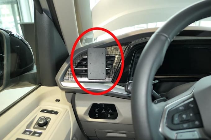 Brodit ProClip houder geschikt voor Volkswagen T7 Multivan 2022 - Left mount