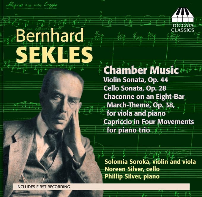 Solomia Soroka, Noreen Silver, Phillip Silver - Bernhard Sekles: Chamber music (CD)