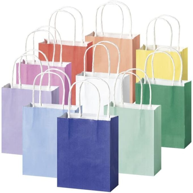 folia Papieren draagtas BASIC, maat S, diverse kleuren