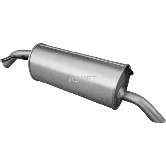 Geluiddemper achter ASMET 08.090