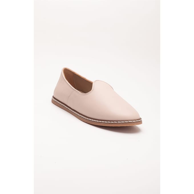 Dalya Leren Instapper Platte Schoenen Dames