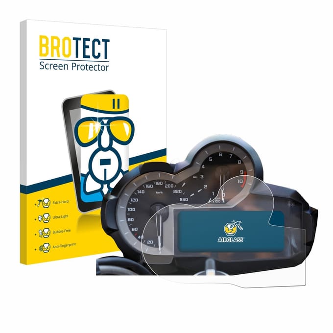 Screenprotector voor BMW R 1200 GS K50 2013-2018 Snelheidsmeter Beschermglas transparant