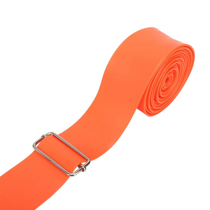 2,5 m elastische spanband met gespen voor krachttraining voor vrouwen en meisjes red