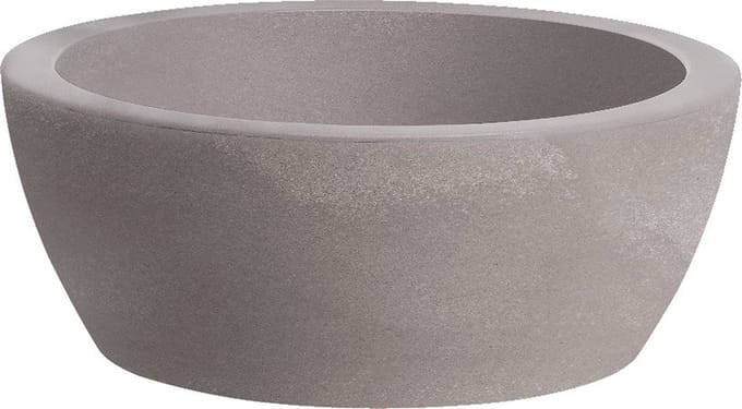 Bloemschaal Plantschaal Rond Thetis 40x16cm ASGRIJS Nicoli