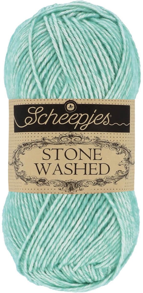 Scheepjes Stone Washed 50 gr - 828 Larimar