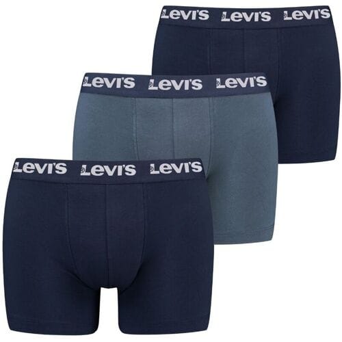 Levi's Boxershorts - Repeat Logo - 3-pack heren boxershorts - Navy - Maat XXL