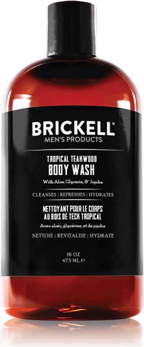 Brickell Invigorating Body Wash Tropical Teakwood 473 ml. | Skincare