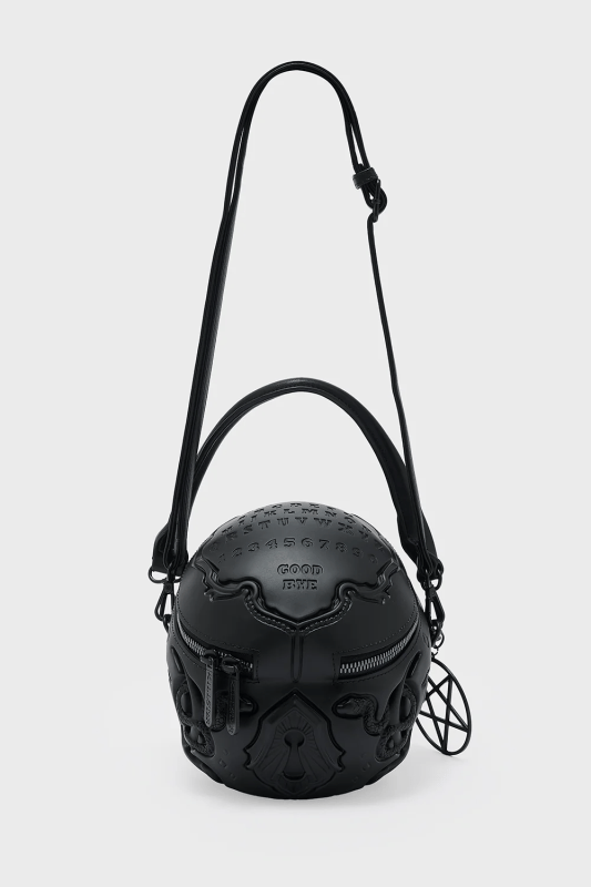 Killstar - Gothic Handtas - Contact The Dead Skull - voor Vrouwen - zwart