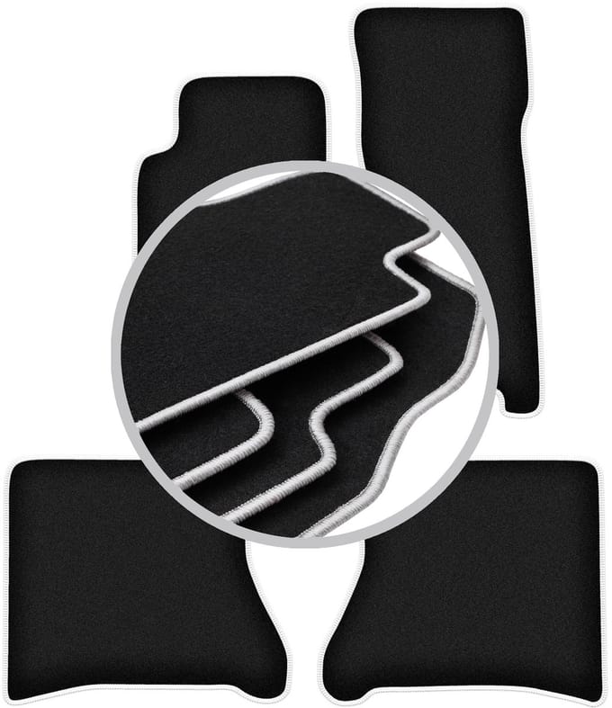 CARLUX-SILVER automatten voor: Jeep Grand Cherokee WJ off-road (1998-2004)
