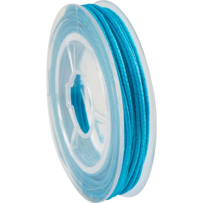 Imitatieleren Koord Aqua 1mm x 5meter