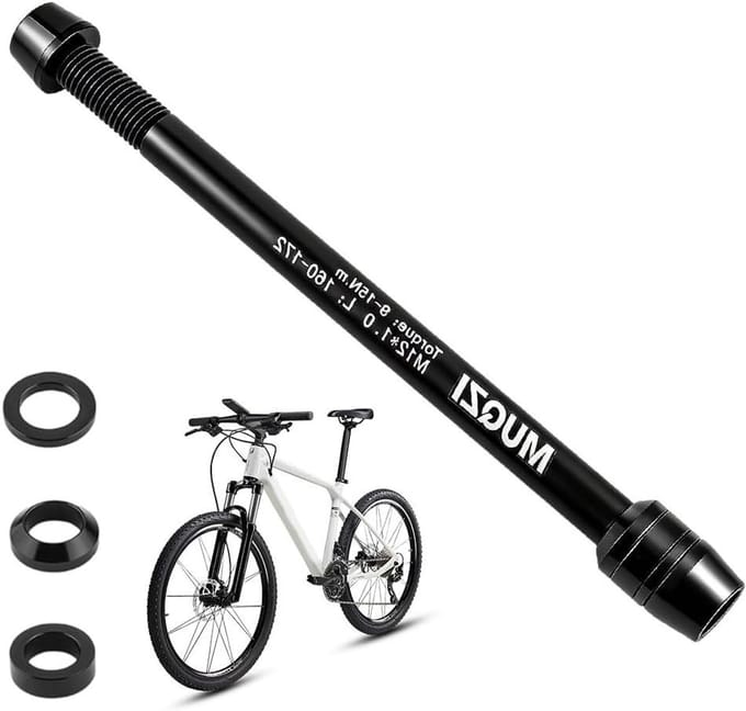 Fietstrainer Steekas - Fietsaccessoire Assen - Indoor Training - Verstelbare Lengte - 160-172 mm - Zwart