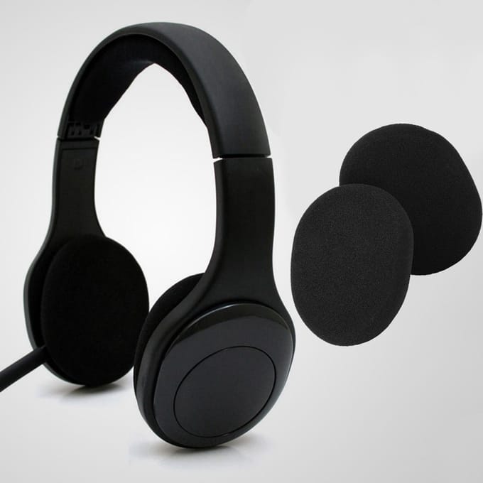 Coussinets de rechange pour casques Logitech H800 black